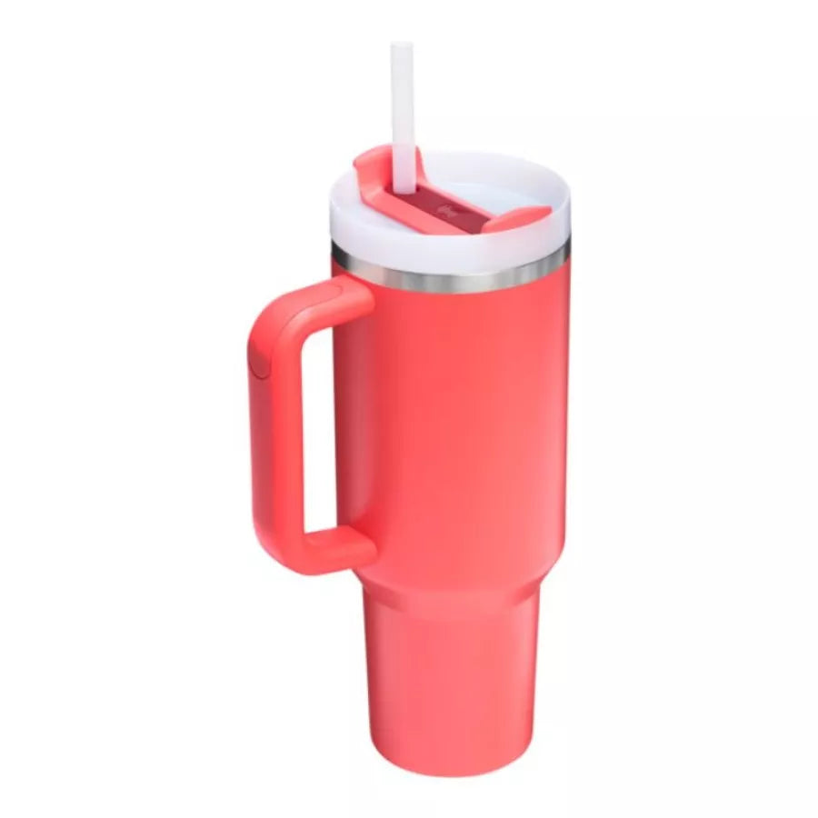Stanley Quencher H2.0 1.18L + Bag 2 Pack Coral Orange