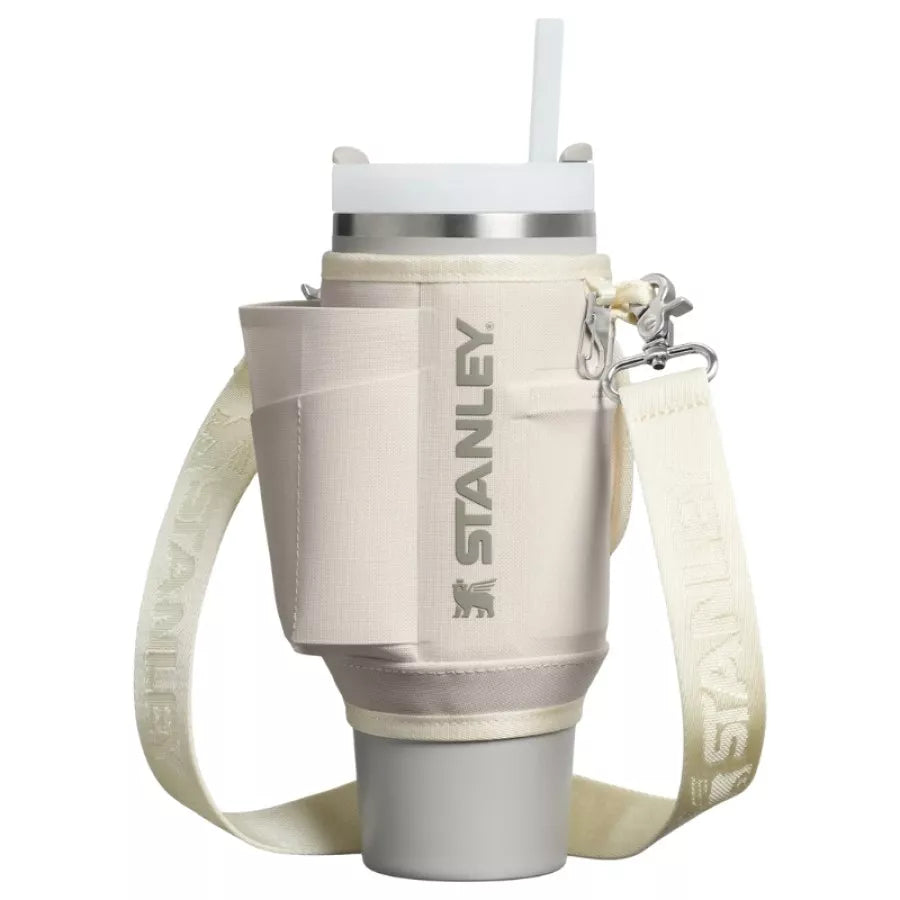 Stanley Quencher H2.0 0.89L + cream carry bag