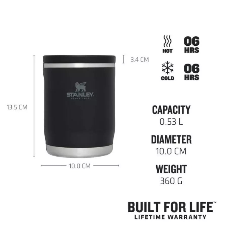 Stanley The Adventure To-Go Food Thermos 0.53L Black