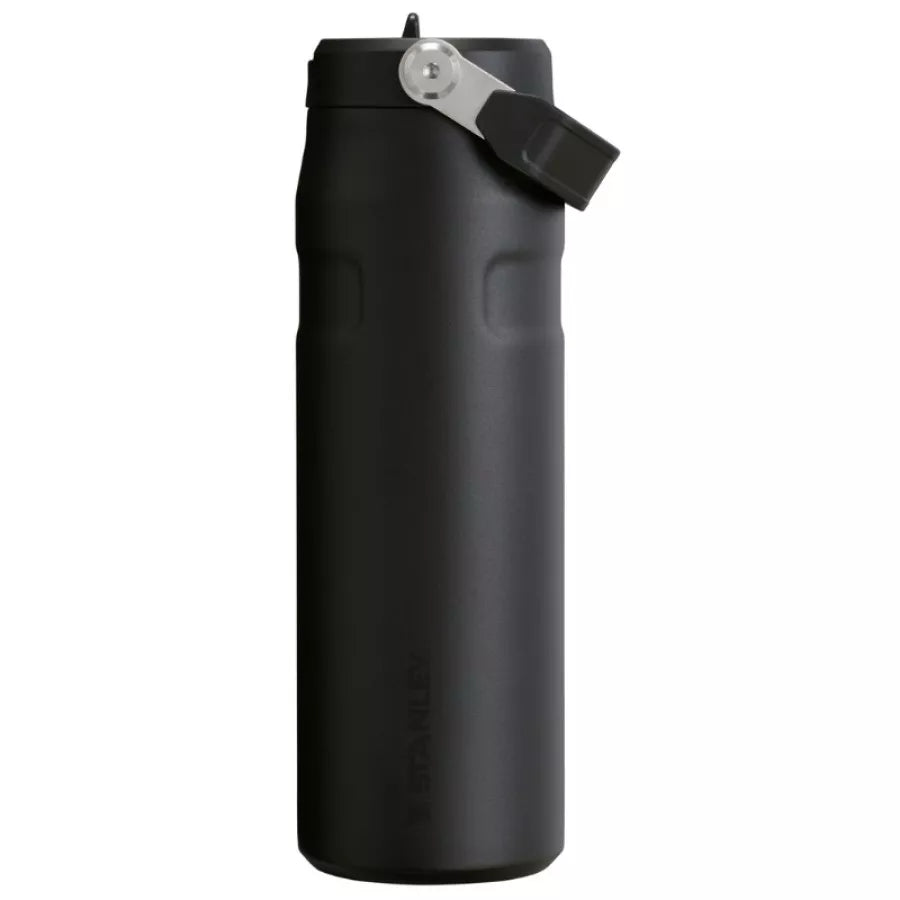 Stanley termopudele ar salmiņu The IceFlow Bottle Flip Straw 2.0 0,71L melna 2.0
