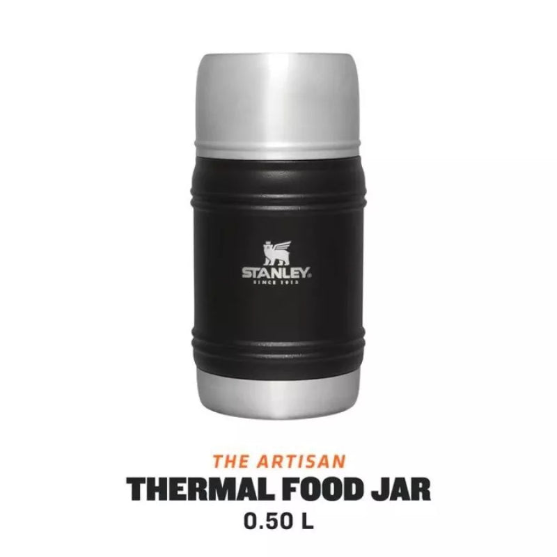Termoss ēdienu The Artisan Thermal Food Jar 0,5L melns