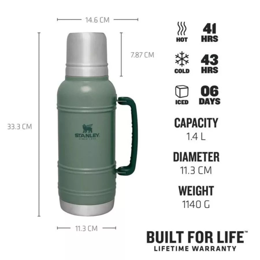 Termoss The Artisan Thermal Bottle 1,4L zaļš