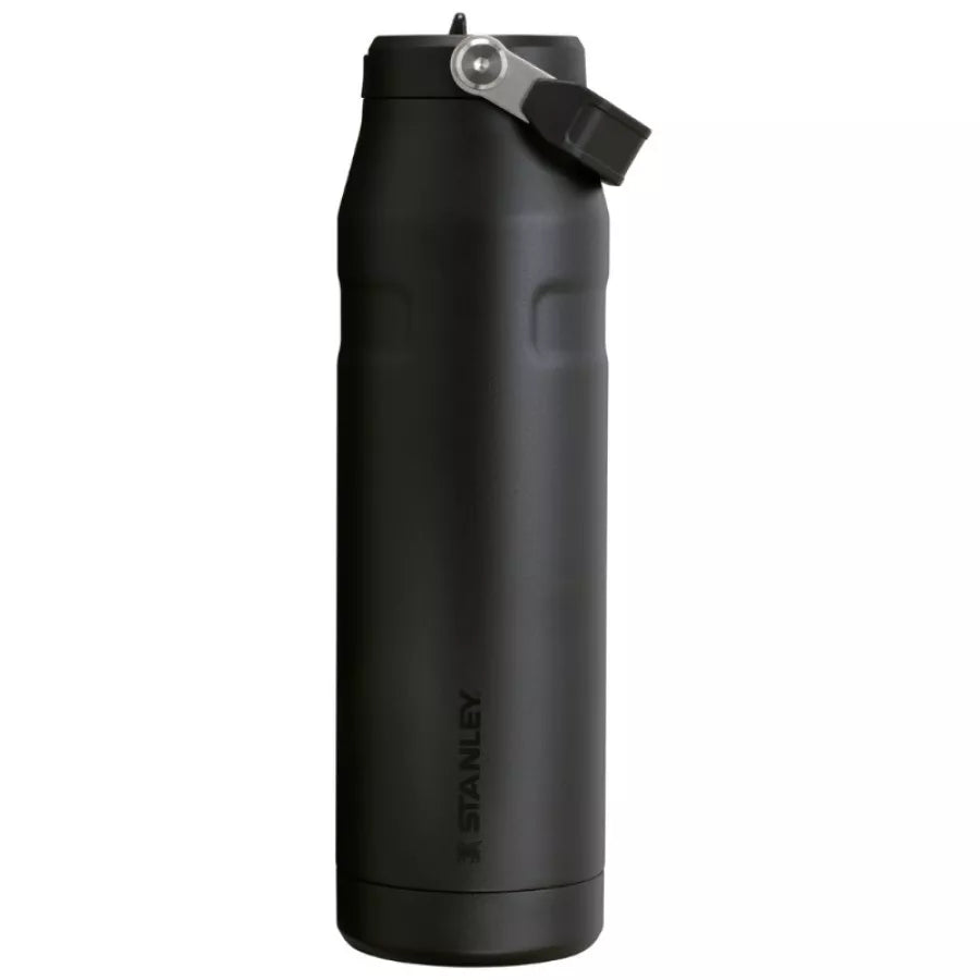 Stanley IceFlow Bottle Flip Straw 2.0 Thermos Bottle with Straw 1.06L Black