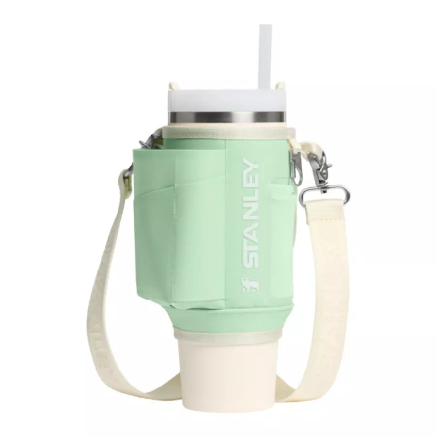 Termokruusi kandekott koos joogikõrrega „The All-Day Quencher Carry-All” 0,89 l, pistaatsia värvi