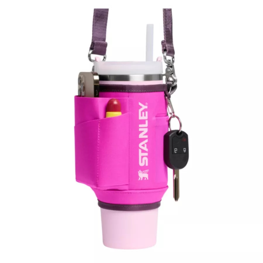 Termokruusi kandekott koos joogikõrrega „The All-Day Quencher Carry-All“ 0,89 l, lilla