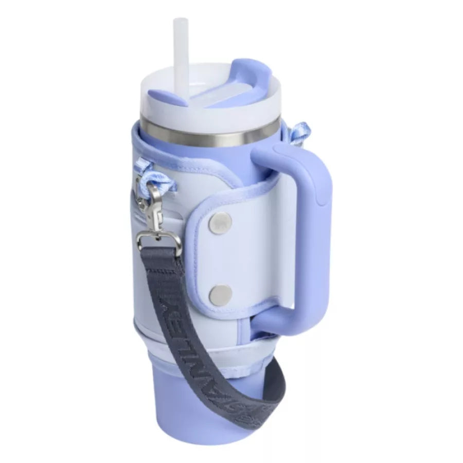 Stanley All-Day Quencher Carry-All 0.89L Light Blue Tumbler Tote Bag with Straw
