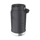 Termopudele ar salmiņu The IceFlow Flip Straw 2.0 Jug 1,90L melna 2.0