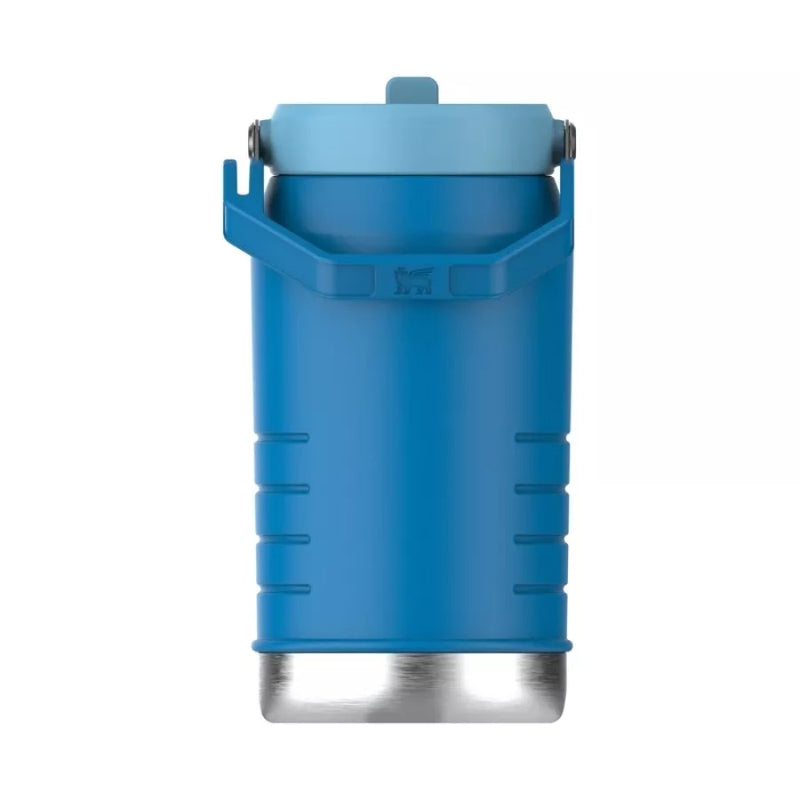 Termopudele ar salmiņu The IceFlow Flip Straw 2.0 Jug 1,90L zila 2.0