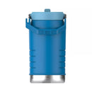 Termopudele ar salmiņu The IceFlow Flip Straw 2.0 Jug 1,90L zila 2.0