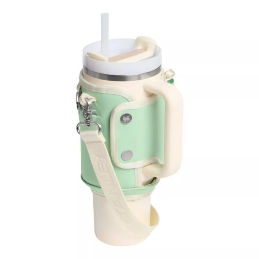 Stanley pārnēsāšanas somiņa termokrūzei ar salmiņu The All-Day Quencher Carry-All 1,18L pistāciju krāsā