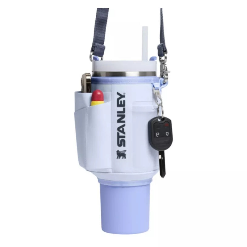 Pārnēsāšanas somiņa termokrūzei ar salmiņu The All-Day Quencher Carry-All 1,18L gaiši zila