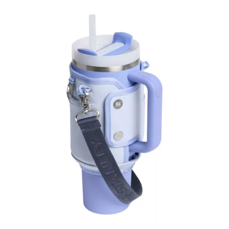 Stanley All-Day Quencher Carry-All 1.18L Light Blue Tumbler Tote Bag with Straw