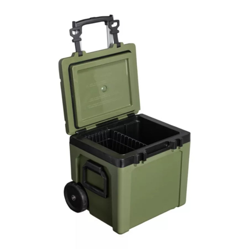 Aukstuma kaste ar riteņiem The Easy-Carry Outdoor Wheeled Cooler 47,3L tumši zaļa