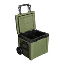 Aukstuma kaste ar riteņiem The Easy-Carry Outdoor Wheeled Cooler 47,3L tumši zaļa