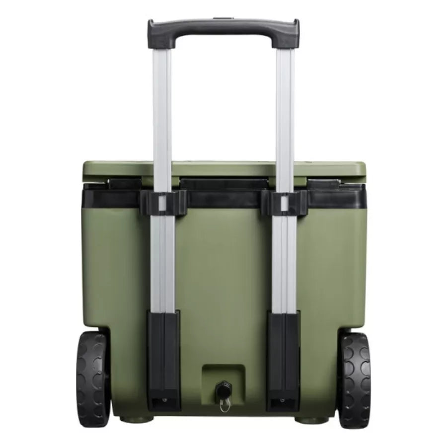 Aukstuma kaste ar riteņiem The Easy-Carry Outdoor ratastega jahutuskast 47,3 l, tumeroheline