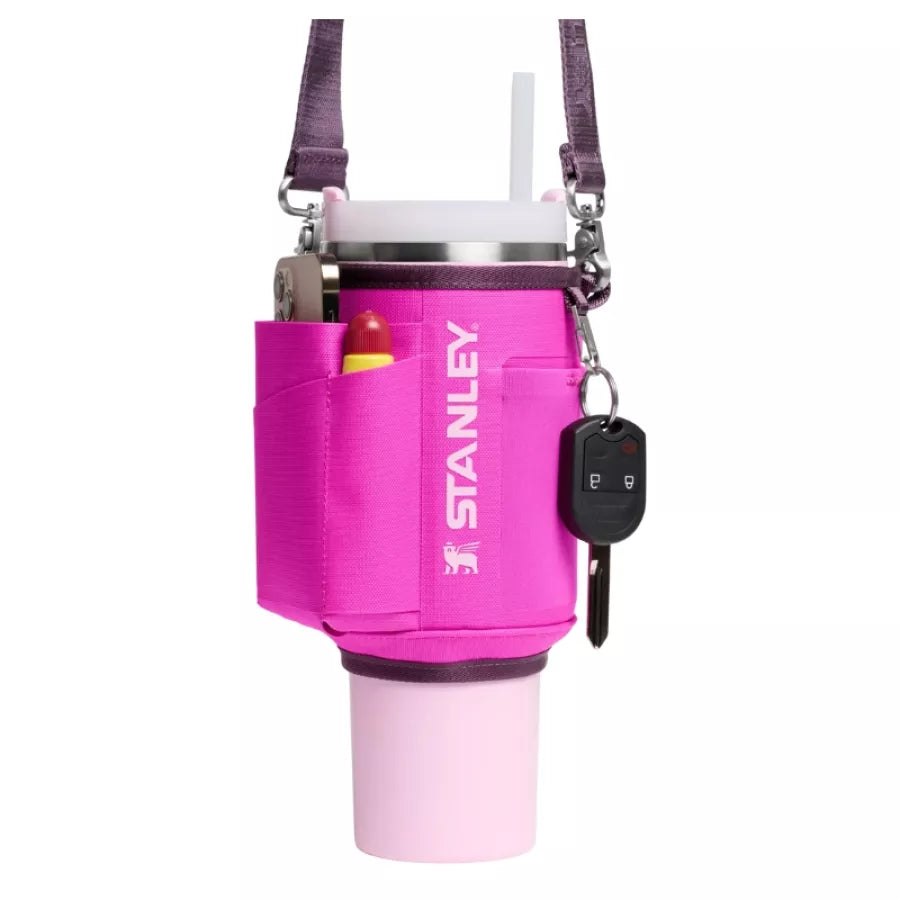 Stanley pārnēsāšanas somiņa termokrūzei ar salmiņu The All-Day Quencher Carry-All 1,18L violeta