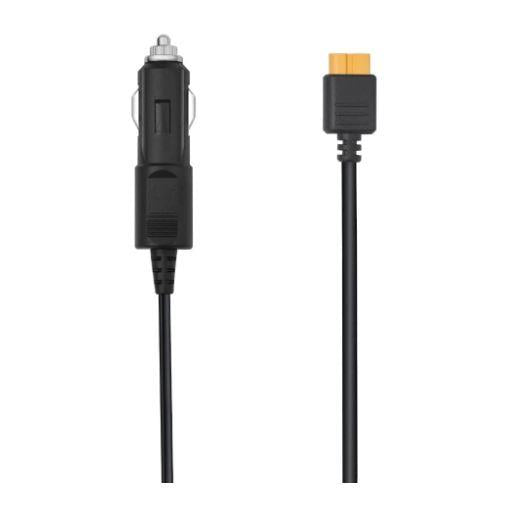 EcoFlow auto uzlādes kabelis Auto uzlādes kabelis ar XT60 savienotāju un auto cigarešu aizdedzinātāja spraudni.
