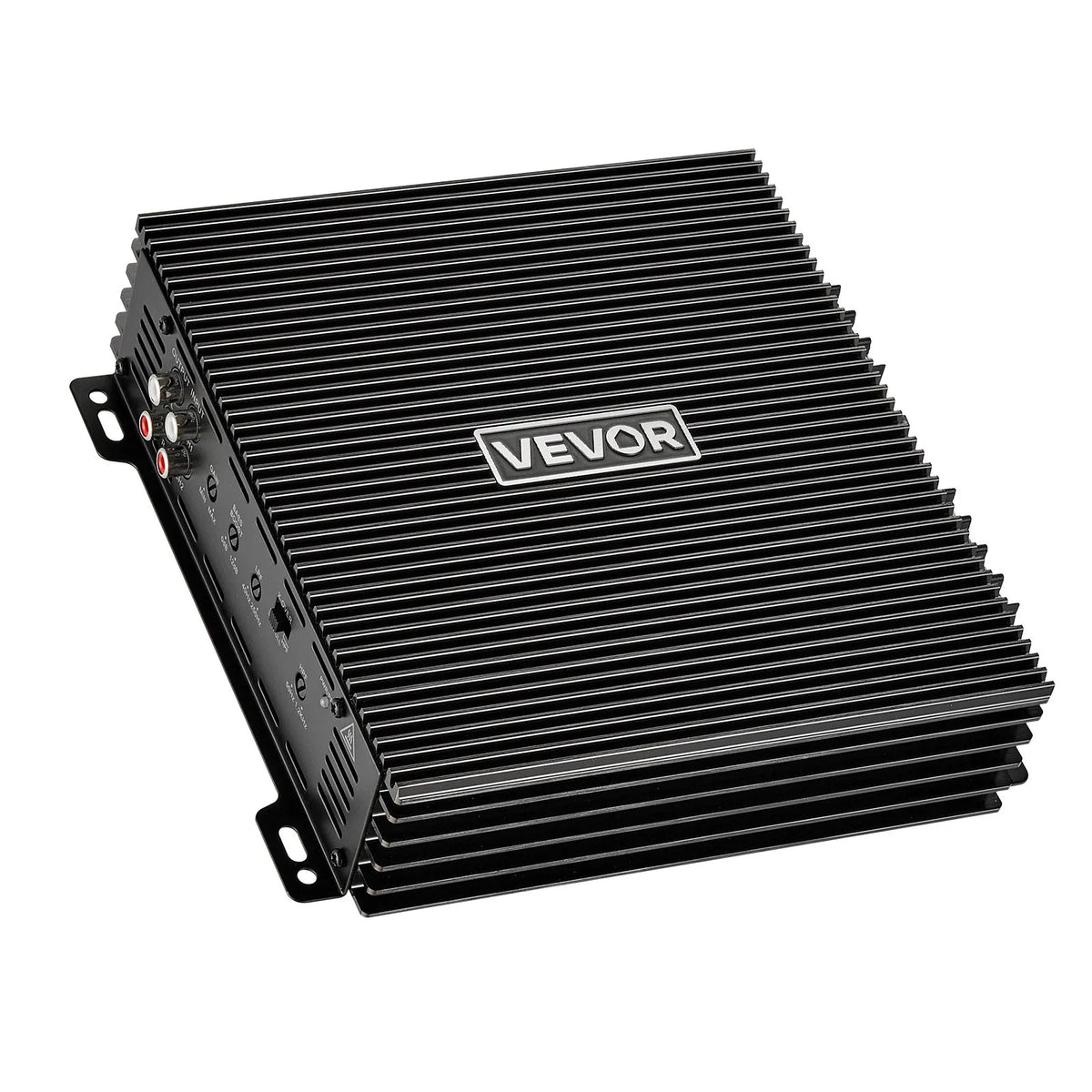 VEVOR 2 kanālu automašīnas audio pastiprinātājs, tiltojams pilna diapazona Class AB stereo pastiprinātājs ar maksimālo jaudu 2 × 300 W pie 4 Ω / 2 × 600 W pie 2 Ω, augstas jaudas auto pastiprinātājs SUV, pikapiem un bezceļu transportlīdzekļiem - ZEMLETES.LV