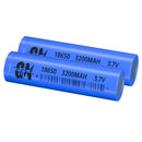18650 litija jonu akumulators 3200mAh 3.7V 3C/5C uzlādējams elements 65x18mm 46g zema pretestība <40mΩ - ZEMLETES.LV