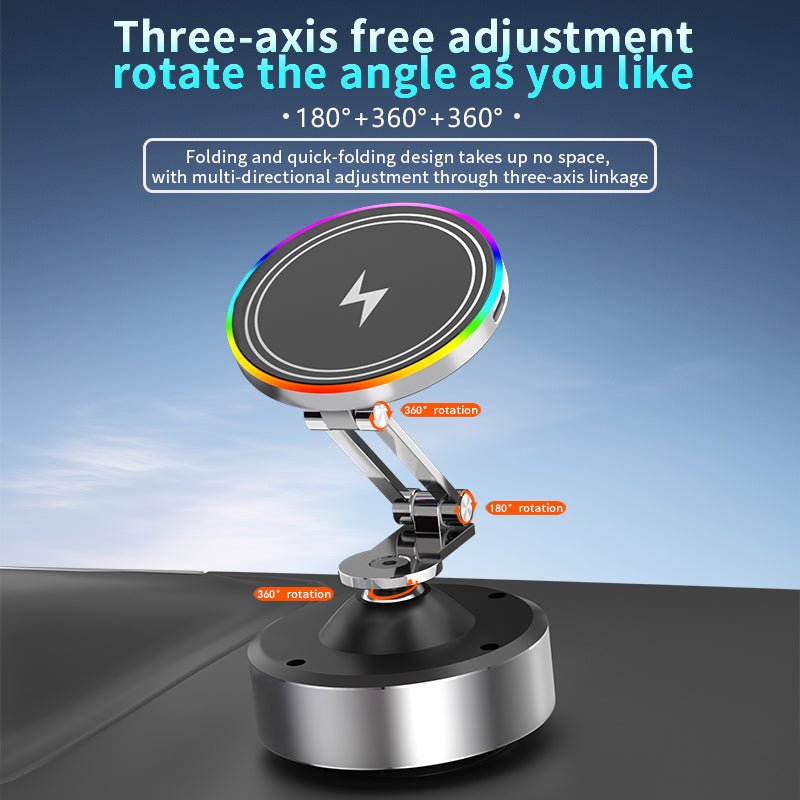⚡ X25QP Bezvadu Lādētājs Auto – Ātra Uzlāde + Automātiska Fiksācija - ZEMLETES.LV