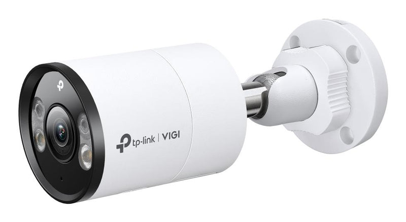 TP-Link VIGI InSight S355 5MP Full-Color bullet IP kamera, 2,8mm, IR/LED 30m, WDR, AI, aktīvā aizsardzība, 2 virzienu audio, PoE, microSD, IP67