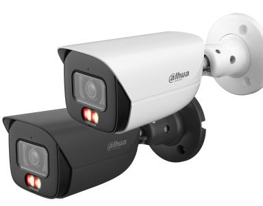 Dahua 5 MP bullet IP kamera, 2,8 mm, 108°, Smart Dual Light, IR un silti balta gaisma līdz 50 m, WDR 120 dB, WizMind, AcuPick, cilvēku un transportlīdzekļu noteikšana, cilvēku skaitīšana, mikrofons, microSD līdz 1 TB, PoE+, IP67, IK10, melna