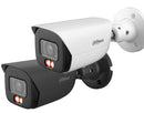 Dahua 5 MP bullet IP kamera, 2,8 mm, 108°, Smart Dual Light, IR un silti balta gaisma līdz 50 m, WDR 120 dB, WizMind, AcuPick, cilvēku un transportlīdzekļu noteikšana, cilvēku skaitīšana, mikrofons, microSD līdz 1 TB, PoE+, IP67, IK10, melna