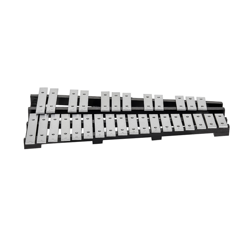 VEVOR 30 toņu glockenspīla ksilofona zvaniņu komplekts ar vālītēm, bungu kociņiem un somu