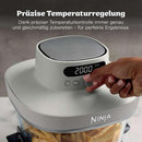 Ninja CRISPi PRO AS101EULG, 2050 W, 7-in-1 stikla karstā gaisa friteris, 5,7 l un 2,3 l CleanCrisp trauki, 7 programmas, PFAS nesaturošs, trauku mazgājamā mašīnā mazgājams