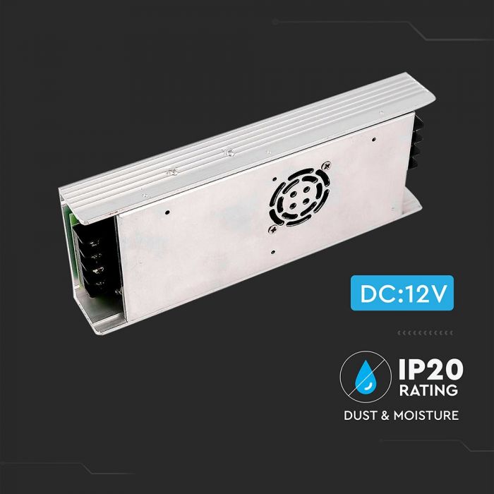 No Contact Plug, Designed for 5-8kW Heaters Vevor_LED Power Supply 12V 350W 30A, Metal, IP20, V-TAC