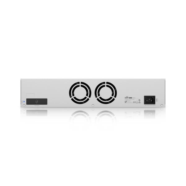 Ubiquiti UNVR-Pro, UniFi Protect tīkla videoreģistrators, 7 × 2,5"/3,5" HDD, līdz 24 × 4K vai 70 × Full HD kamerām, RAID aizsardzība, 1 GbE + 10 GbE SFP+, 2U