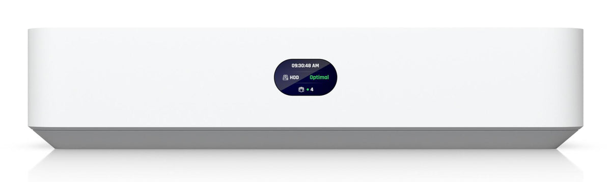 Ubiquiti UNVR-Instant, UniFi Protect tīkla videoreģistrators, 6 × PoE, 3,5" HDD, HDMI ViewPort, līdz 6 × 4K vai 15 × Full HD kamerām