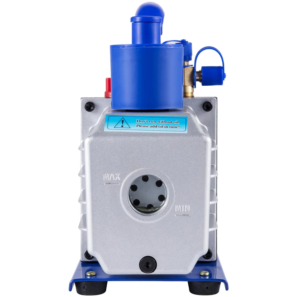 VEVOR HVAC Vacuum Pump Kit, Single-Stage AC Vacuum Pump 283 l/min, 0.25 kW Power, A/C Manifold Gauge Set with 3 Valves for Air Conditioning Equipment