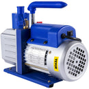 VEVOR vakuumsūkņa komplekts HVAC sistēmām, vienpakāpes AC vakuumsūknis 283 l/min, jauda 0,25 kW, A/C kolektora manometru komplekts ar 3 vārstiem gaisa kondicionēšanas iekārtām