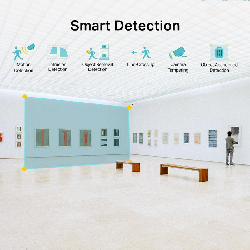 TP-Link VIGI C230 3MP IR dome IP kamera, 4mm, IR 30m, Smart IR, WDR, AI, H.265+, PoE, microSD 512GB, IP67, IK10
