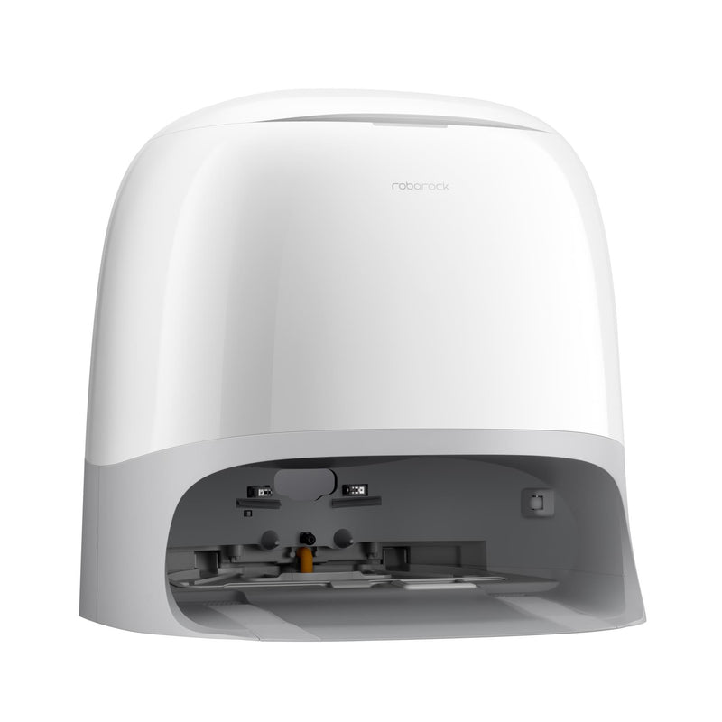 Roborock Qrevo Curv 2 Flow robotizētais putekļsūcējs, 20 000 Pa, sausā un mitrā uzkopšana, LiDAR navigācija, automātiskā dokstacija ar ūdens uzpildi un notekūdeņu novadīšanu, 5200 mAh, balts