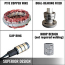 VEVOR vēja turbīna 400 W 12 V, vēja ģeneratora komplekts ar 3 lāpstiņām un uzlādes kontrolieri elektroapgādes papildināšanai