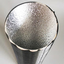 300cm VEVOR sildītāja siltā gaisa izplūdes caurule, melna