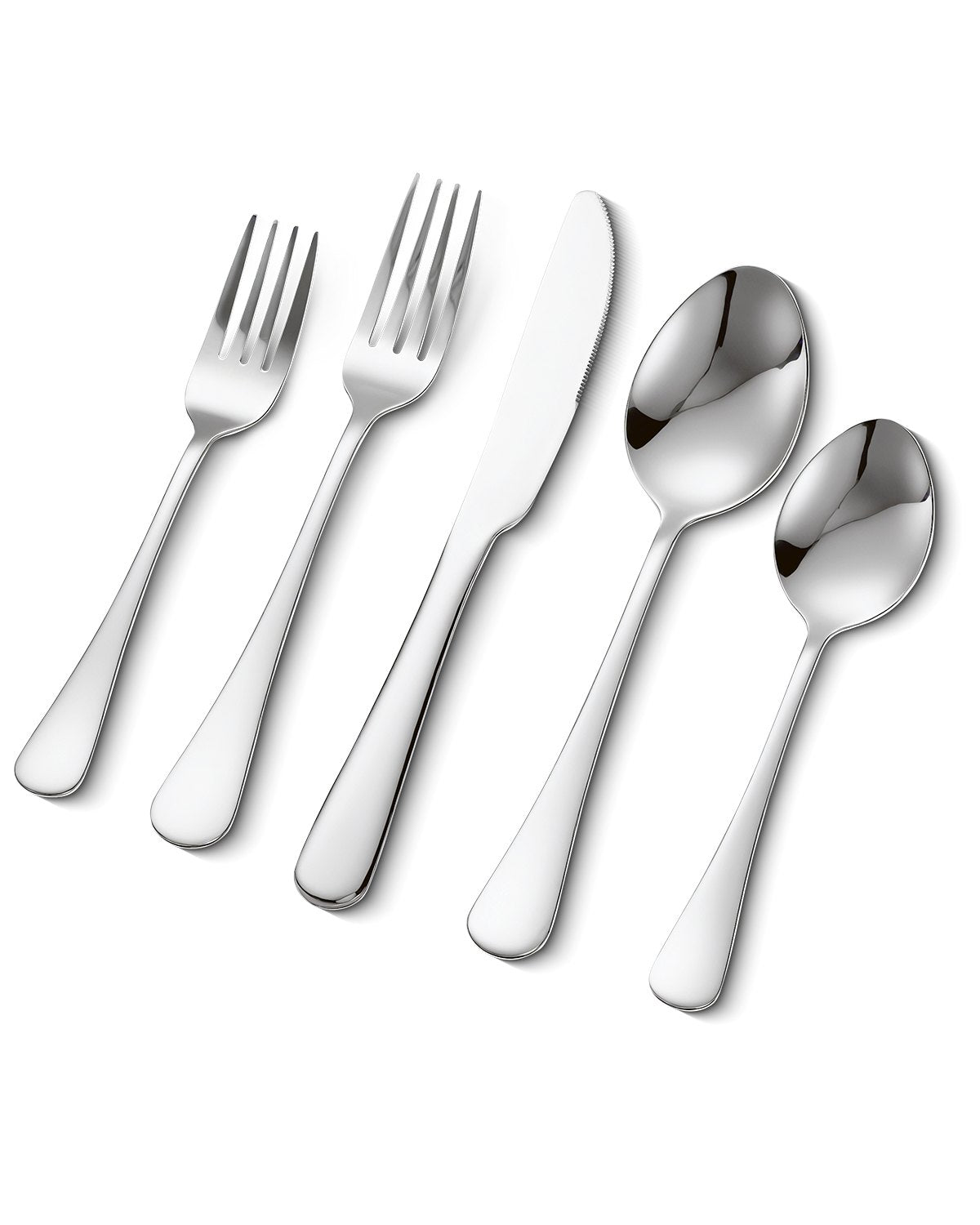 VEVOR 30-Piece Cutlery Set for 6 People, Stainless Steel