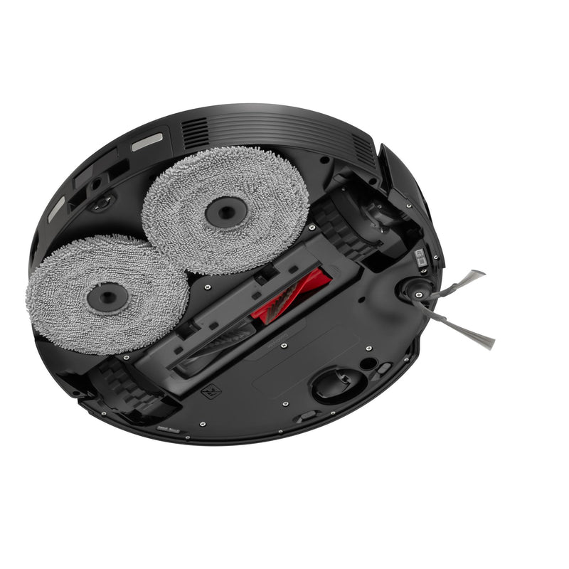 Роботизированный пылесос Roborock Saros 20 с функциями сухой и влажной уборки, 36 000 Па, 6400 мА·ч, навигацией StarSight 2.0, стиркой швабры при 100 °C, автоматической док-станцией, черный
