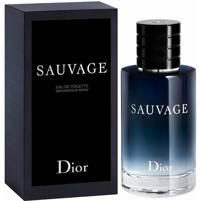 Dior Sauvage EDT 100ml – svaigs un vīrišķīgs aromāts ar bergamotes, piparu un ambroksāna notīm.