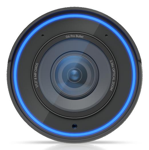 Ubiquiti G6 Pro Bullet 8MP 4K IP kamera, 2,36x optiskā tālummaiņa, IR 40m, PoE+, IP66, balta