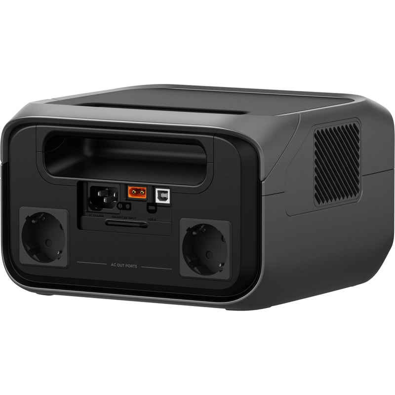 ECOFLOW RIVER 3 PLUS portatīvā elektrostacija LiFePO4, melna, ar uzlādes kontrolieri