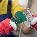 Tērauda taisnā cauruļu atslēga 1200 mm, regulējama, 110 mm žokļa atvērums, augsta cietība un nodilumizturība, santehnikas darbiem