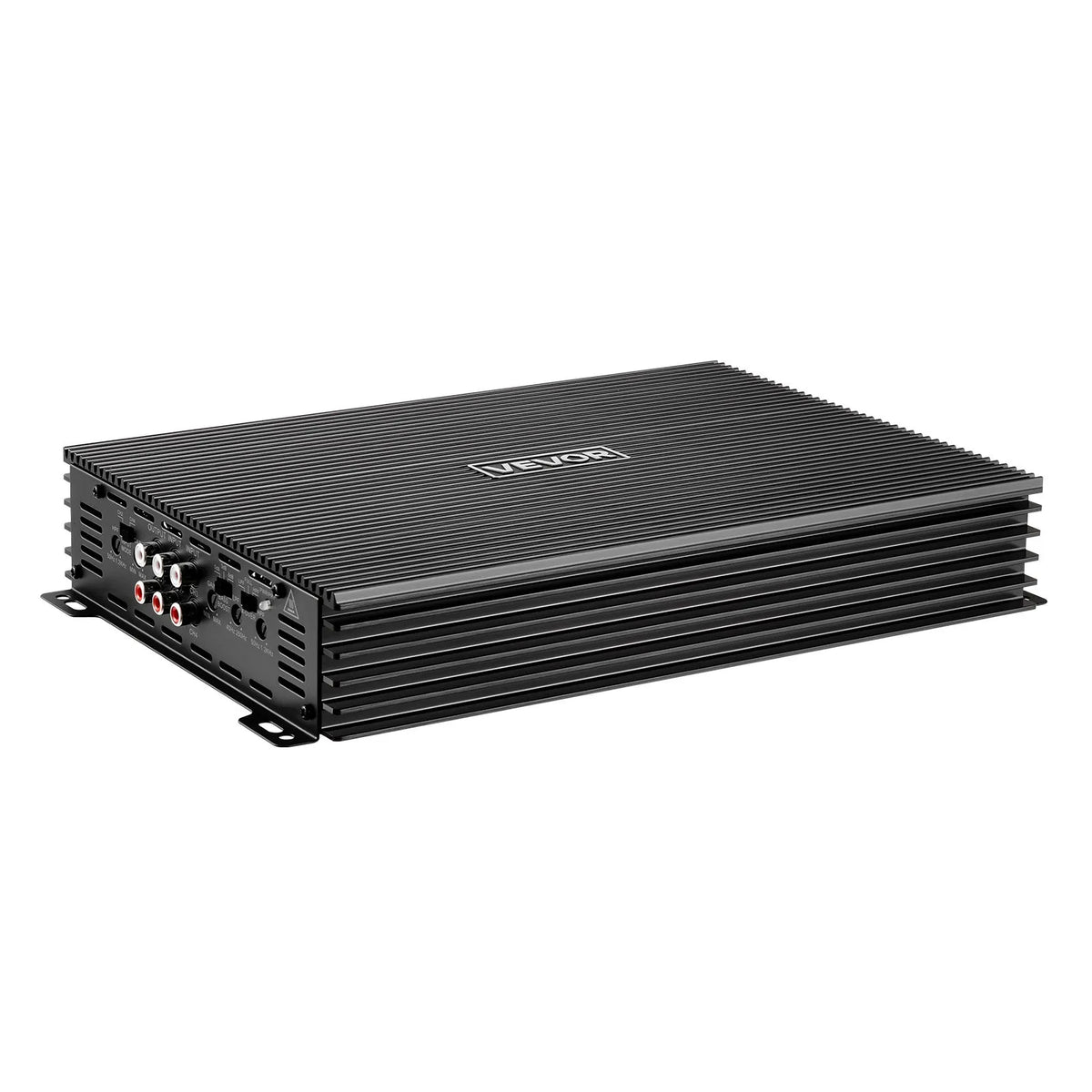 VEVOR automašīnas audio pastiprinātājs, 4 kanālu tiltojams auto pastiprinātājs, daudzkanālu Class AB stereo pastiprinātājs ar maksimālo jaudu 4 × 200 W pie 4 Ω / 4 × 400 W pie 2 Ω, augstas jaudas pastiprinātājs SUV, pikapiem un bezceļu transportlīdzekļiem - ZEMLETES.LV