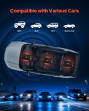 VEVOR automašīnas audio pastiprinātājs, 4 kanālu tiltojams auto pastiprinātājs, daudzkanālu Class AB stereo pastiprinātājs ar maksimālo jaudu 4 × 200 W pie 4 Ω / 4 × 400 W pie 2 Ω, augstas jaudas pastiprinātājs SUV, pikapiem un bezceļu transportlīdzekļiem - ZEMLETES.LV