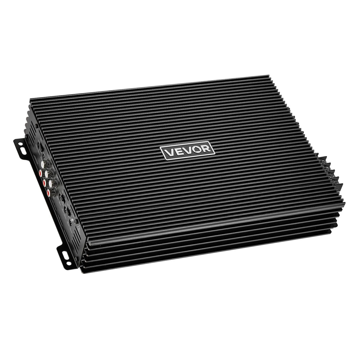 VEVOR automašīnas audio pastiprinātājs, 4 kanālu tiltojams auto pastiprinātājs, daudzkanālu Class AB stereo pastiprinātājs ar maksimālo jaudu 4 × 200 W pie 4 Ω / 4 × 400 W pie 2 Ω, augstas jaudas pastiprinātājs SUV, pikapiem un bezceļu transportlīdzekļiem - ZEMLETES.LV