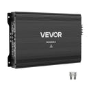 VEVOR automašīnas audio pastiprinātājs, 4 kanālu tiltojams auto pastiprinātājs, daudzkanālu Class AB stereo pastiprinātājs ar maksimālo jaudu 4 × 250 W pie 4 Ω / 4 × 500 W pie 2 Ω, augstas jaudas pastiprinātājs SUV, pikapiem un bezceļu transportlīdzekļiem - ZEMLETES.LV