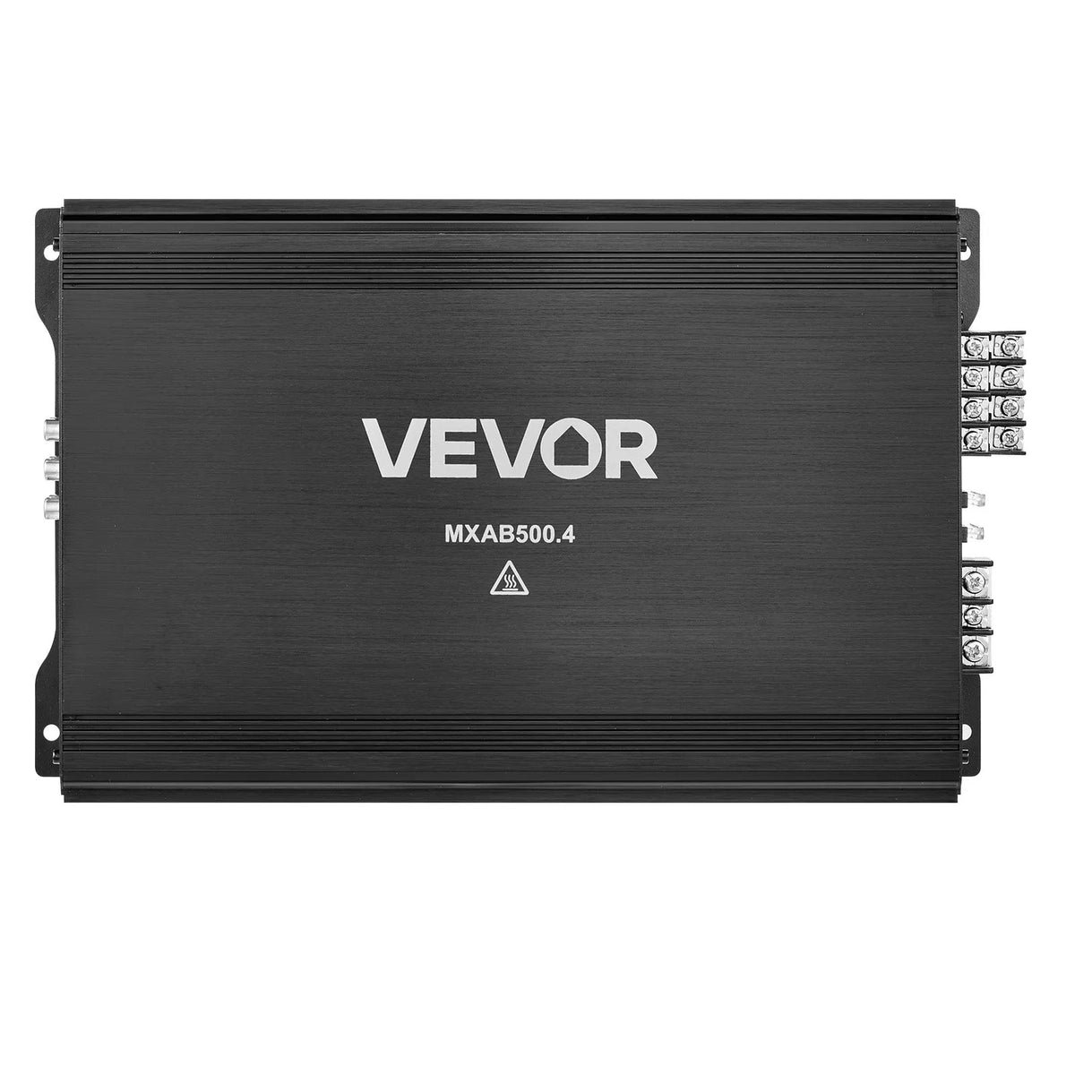 VEVOR automašīnas audio pastiprinātājs, 4 kanālu tiltojams auto pastiprinātājs, daudzkanālu Class AB stereo pastiprinātājs ar maksimālo jaudu 4 × 250 W pie 4 Ω / 4 × 500 W pie 2 Ω, augstas jaudas pastiprinātājs SUV, pikapiem un bezceļu transportlīdzekļiem - ZEMLETES.LV