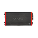 VEVOR automašīnas audio pastiprinātājs, 4 kanālu tiltojams auto pastiprinātājs, daudzkanālu Class D stereo pastiprinātājs ar maksimālo jaudu 4 × 272 W pie 4 Ω / 4 × 400 W pie 2 Ω, augstas jaudas pastiprinātājs SUV, pikapiem un bezceļu transportlīdzekļiem - ZEMLETES.LV